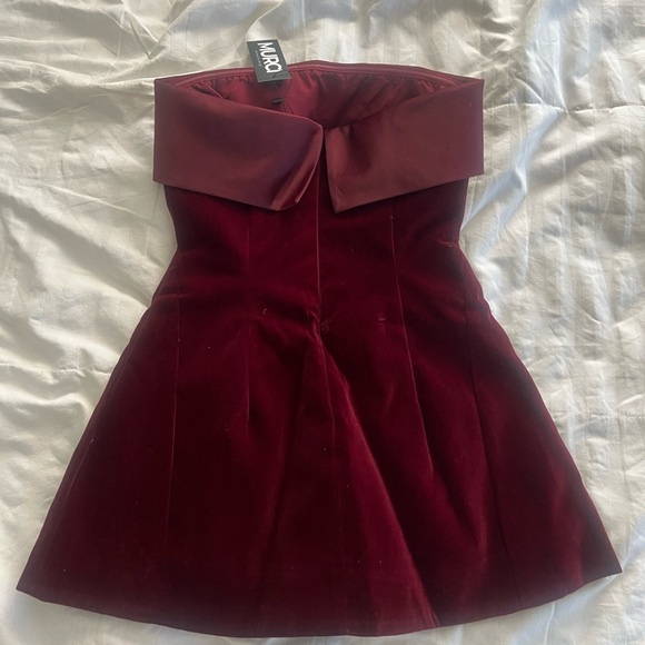 ✨ Stunning MURCI Strapless Mini Dress ✨ NWT - Picture 3 of 8